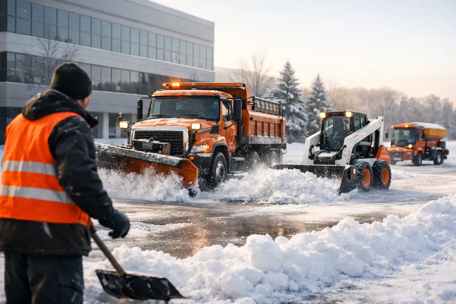 Commercial Snow and Ice Removal You Can Count On