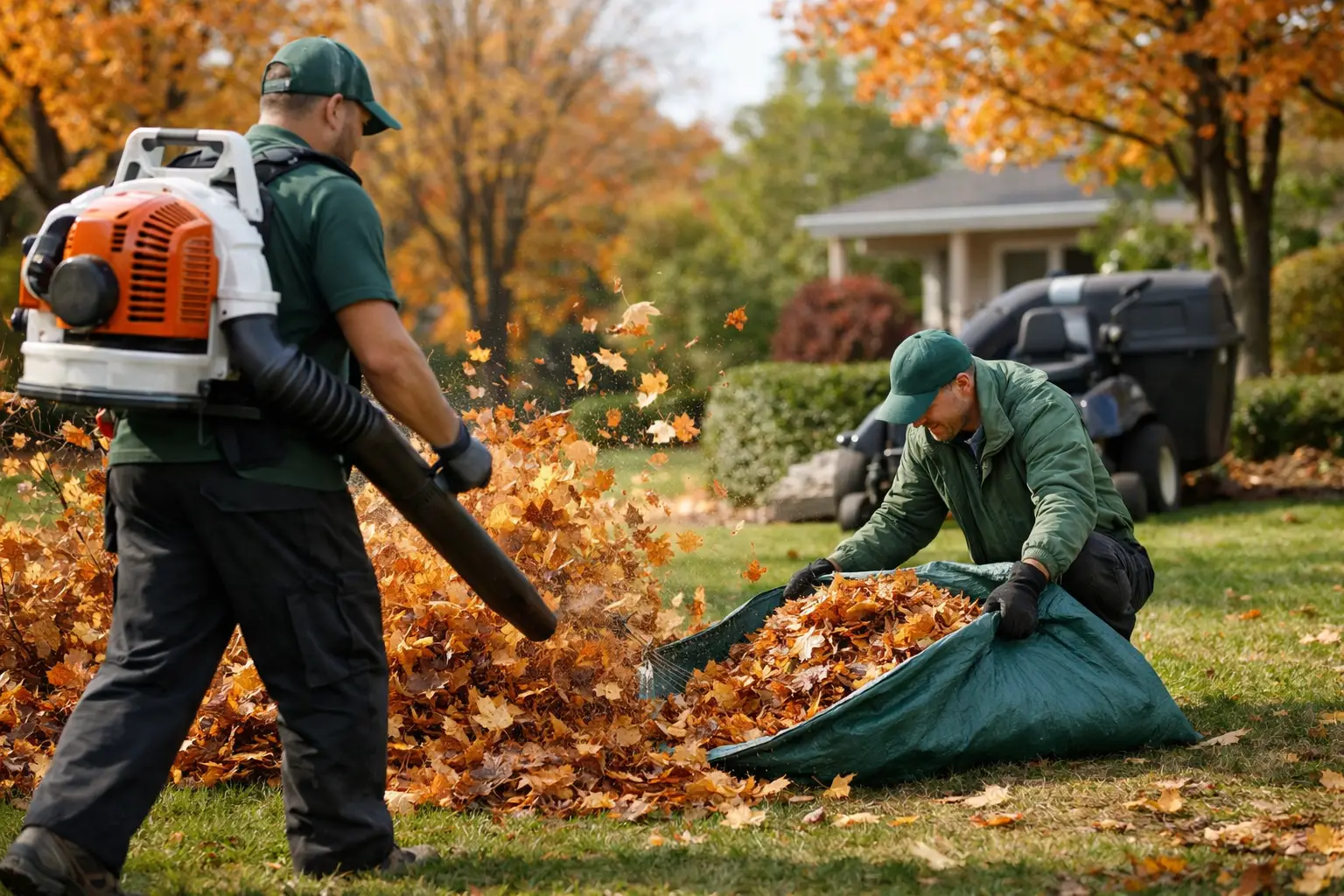 Fall Yard Cleanup Services That Save Time