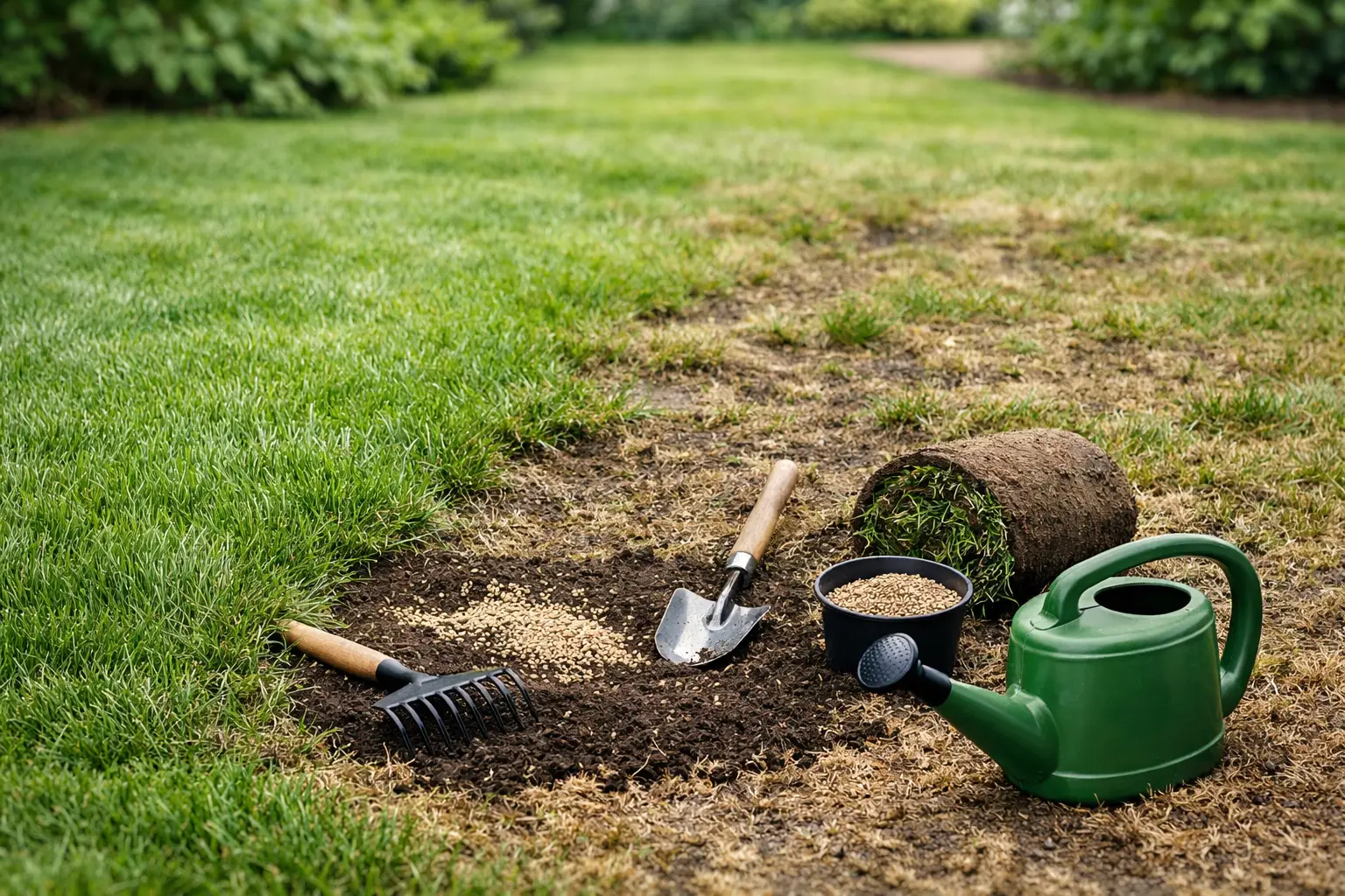How to Repair Patchy Grass That Won’t Fill In