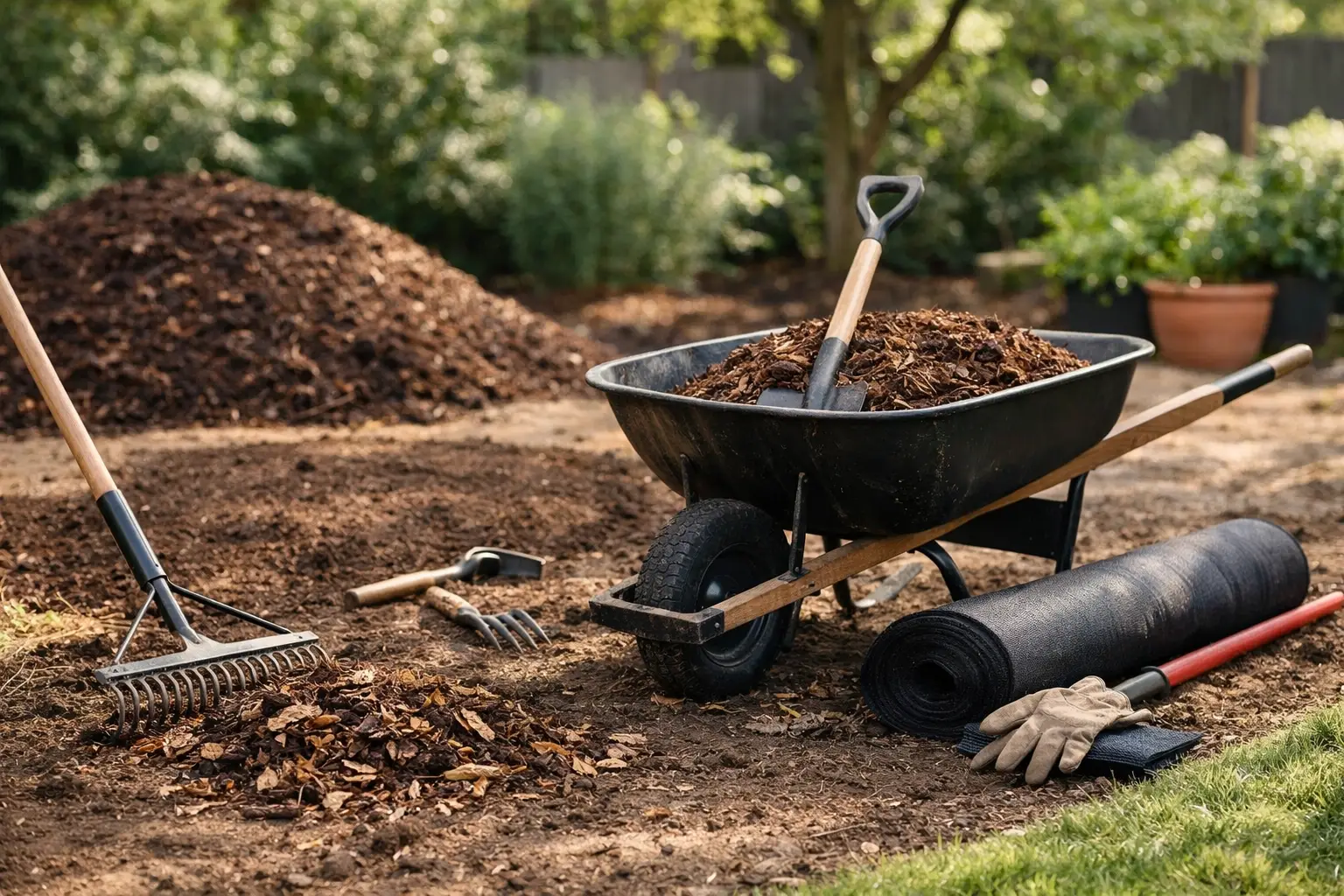 How to Prepare Your Yard for Mulching Right